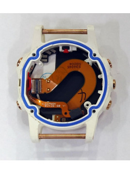 Pantalla lcd para Garmin Fenix 5S Plus mas marco dorado calidad premium