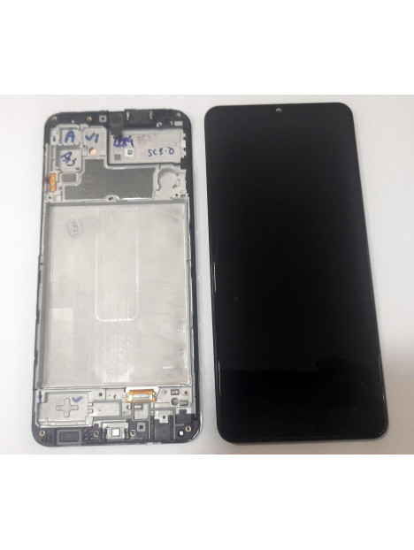 Pantalla lcd para Samsung Galaxy M32 SM-M325F 2021 GH82-26193A GH82-25981A mas tactil negro mas marco