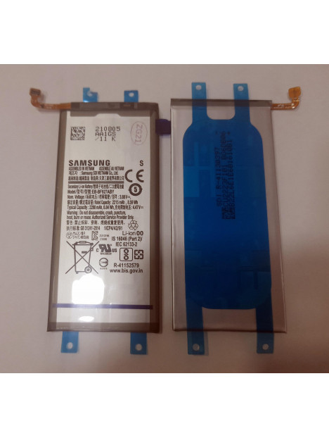 Bateria para Samsung Galaxy Z Fold3 GH82-26237A Fold 3 SM-F926B EB-BF927ABY 2280nAh service pack premium