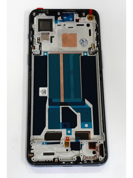 Pantalla lcd para oneplus nord 2 5g mas tactil negro mas marco gris calidad premium