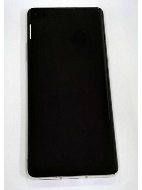 Pantalla LCD para Oneplus 8 mas tactil negro mas marco plata calidad premium