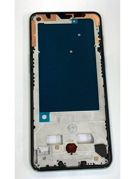 carcasa o marco frontal azul para Oneplus nord 2 5g calidad premium