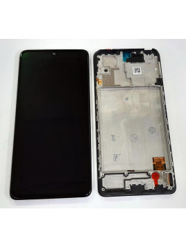 Pantalla lcd para Xiaomi Redmi Note 10 Pro mas tactil negro mas marco negro calidad premium