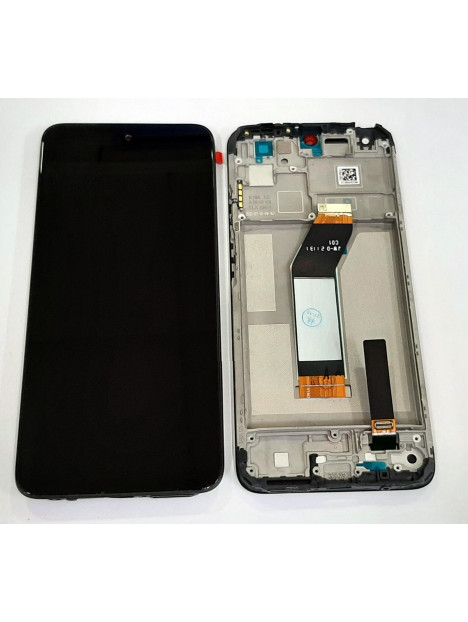 Pantalla lcd para Xiaomi Redmi 10 mas tactil negro mas marco negro calidad premium