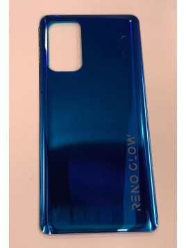 Tapa trasera o tapa bateria azul para Oppo Find X3 Neo 5G