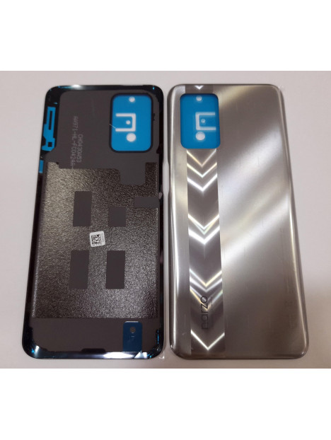 Tapa trasera o tapa batería plata para Realme Narzo 30 5G Service Pack Premium