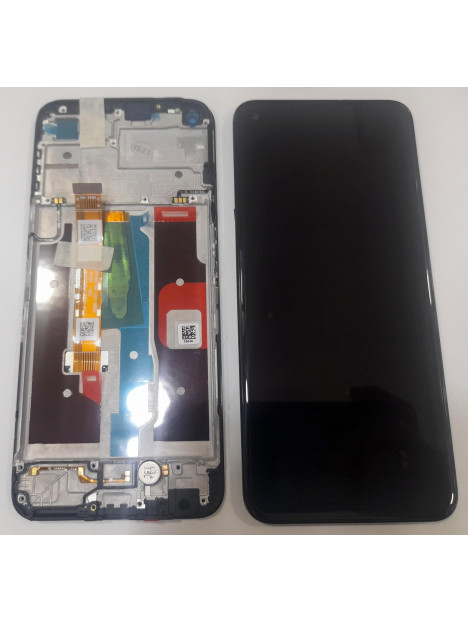 Pantalla lcd para Realme 8i 5G mas tactil negro mas marco negro Service Pack Premium