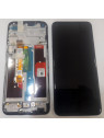 Pantalla lcd para Realme 8i 5G mas tactil negro mas marco negro Service Pack Premium