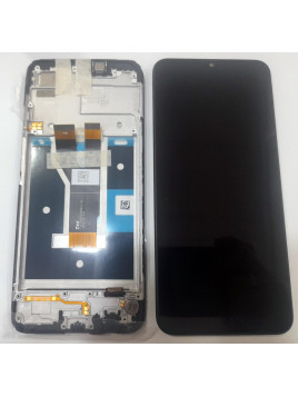 Pantalla lcd para Realme C11 2021 mas tactil negro mas marco negro Service Pack Premium