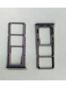 Soporte o bandeja dual sim purpura para Samsung Galaxy M22 SM-M225F SM-M225 M225F M225 calidad premium