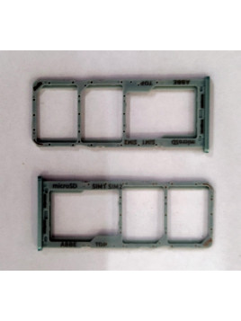 Soporte o bandeja dual sim verde para Samsung Galaxy M22 SM-M225F SM-M225 M225F M225 calidad premium