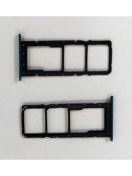 Soporte o bandeja dual sim azul para LG K50S LM-X540 calidad premium