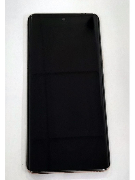 Pantalla lcd para Huawei Honor 50 5G mas tactil negro mas marco rosa calidad premium