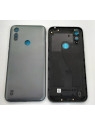 Tapa trasera o tapa bateria gris para Motorola Moto E6S