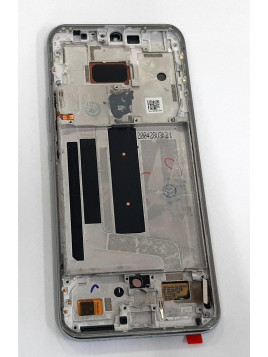 Pantalla oled para Xiaomi Mi 10 Lite 5G mas tactil negro mas marco plata calidad compatible hehui