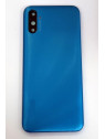 Tapa trasera o tapa bateria azul para Realme C3 mas cubierta camara