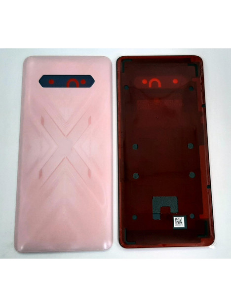 Tapa trasera o tapa bateria rosa para Xiaomi Black Shark 4