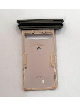 Soporte o bandeja sim negra para Blackview BV5100 BV5100 Pro calidad premium