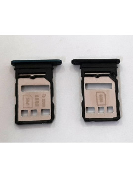 Soporte o bandeja dual sim verde para Huawei Honor 50 5G calidad premium