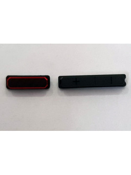 Set 2 botones negros para Oukitel WP13 calidad premium