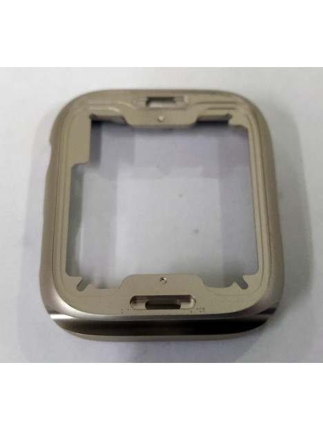 Carcasa central o marco dorado para Apple Watch Serie 7 45mm calidad premium