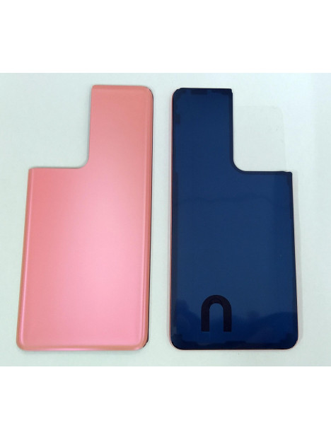 Tapa trasera o tapa bateria rosa para Samsung Galaxy S21 Ultra SM-G998