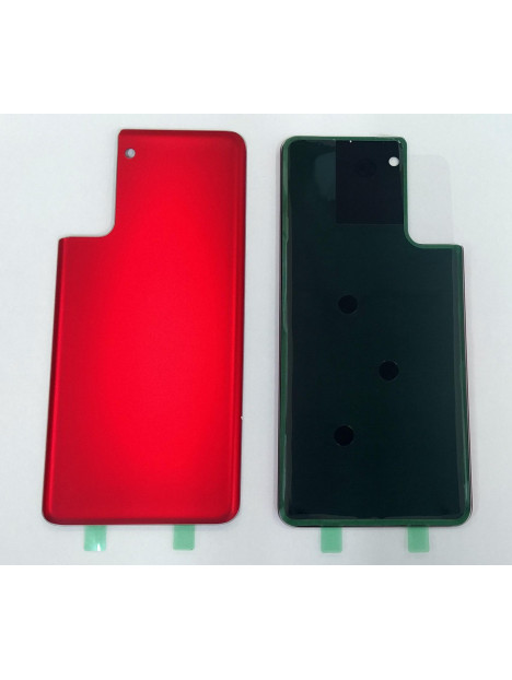 Tapa trasera o tapa bateria roja para Samsung Galaxy S21 Plus 5G SM-G996