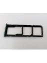 Soporte o bandeja dual sim verde para Realme 5I calidad premium