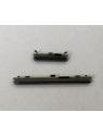 Set 2 botones platas para Samsung galaxy a31 a315F calidad premium