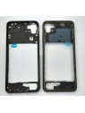Carcasa central o marco negro para Samsung Galaxy A22 5G SM-A226F SM-A226 A226 A226F calidad premium