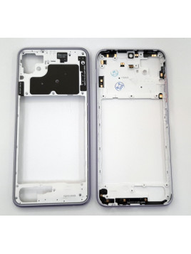 Carcasa central o marco purpura para Samsung Galaxy A22 5G SM-A226F SM-A226 A226 A226F calidad premium