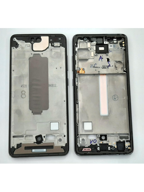 Carcasa central o marco negro para Samsung Galaxy A52s 5G calidad premium