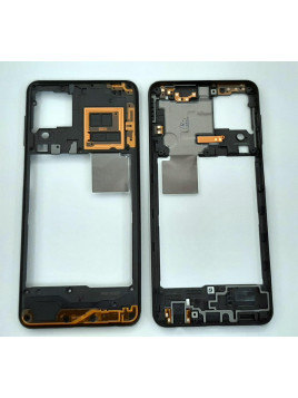 Carcasa central o marco negro para Samsung Galaxy A22 4G SM-A225F A225F A225 SM-A225 calidad premium