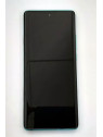 Pantalla lcd para TCL 20 Pro 5G mas tactil negro mas marco azul calidad premium