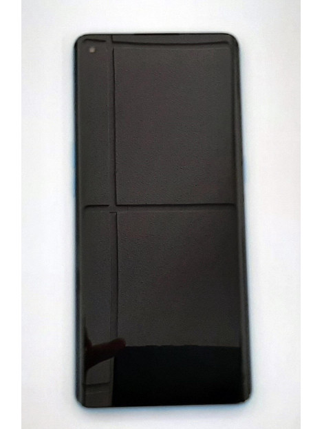 Pantalla lcd para Oppo Reno 6 Pro 5G mas tactil negro mas marco azul calidad premium