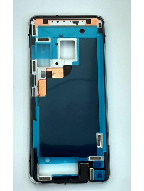 Carcasa central o marco plata para Xiaomi MI 10 Ultra calidad premium