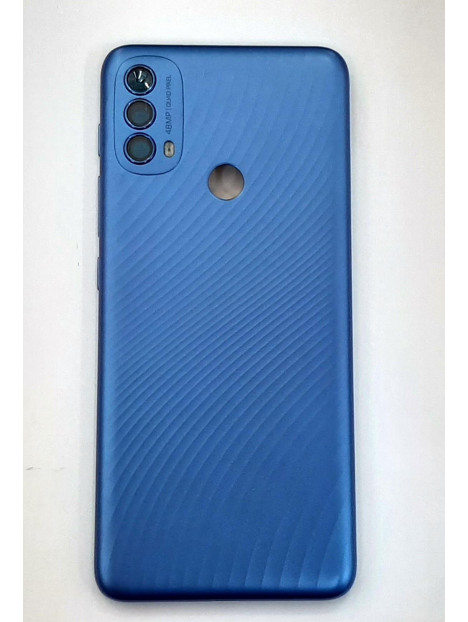 Tapa trasera o tapa bateria azul para Motorola Moto E40