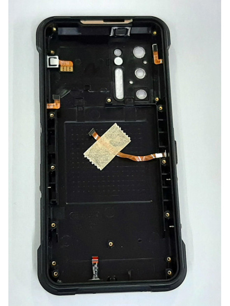 Tapa trasera o tapa bateria negra para Doogee S97 Pro