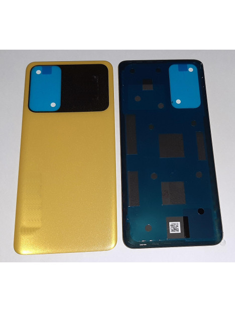 Tapa trasera o tapa bateria amarilla para Xiaomi Poco M4 Pro 5G