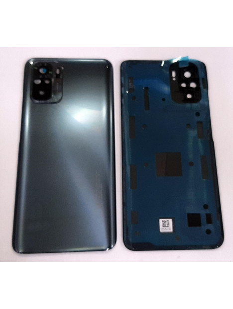 Tapa trasera o tapa bateria negra para Xiaomi Redmi Note 10 mas cubierta camara