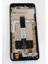 Pantalla lcd para Umidigi A11 mas tactil negro mas marco plata calidad premium