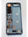 Pantalla lcd para Xiaomi Mi 10 5G / Xiaomi Mi 10 Pro 5G mas tactil negro mas marco azul calidad premium
