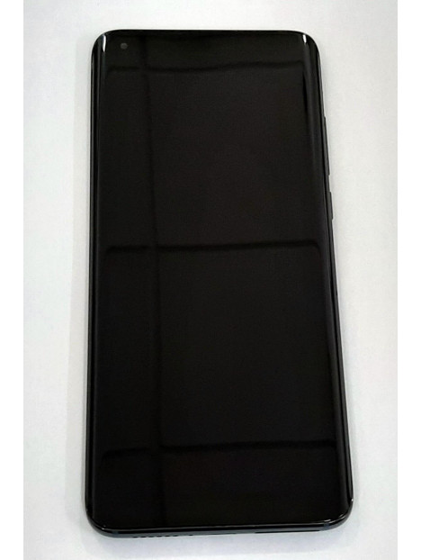 Pantalla lcd para Xiaomi Mi 10 5G / Xiaomi Mi 10 Pro 5G mas tactil negro mas marco gris Calidad Premium