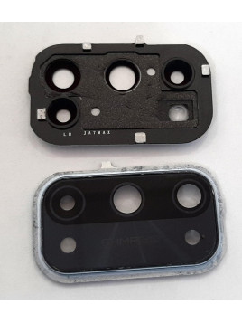 Cubierta camara blanca para Realme X7 Pro mas cristal camara calidad premium