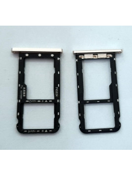 Soporte o bandeja sim dorada version 4G para Huawei Mediapad M6 10.8 SCM-W09 SCM-AL09 calidad premium