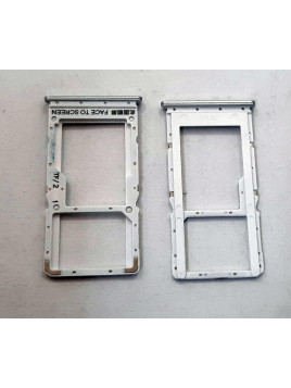 Soporte o bandeja dual sim blanca para Xiaomi Poco X3 GT calidad premium