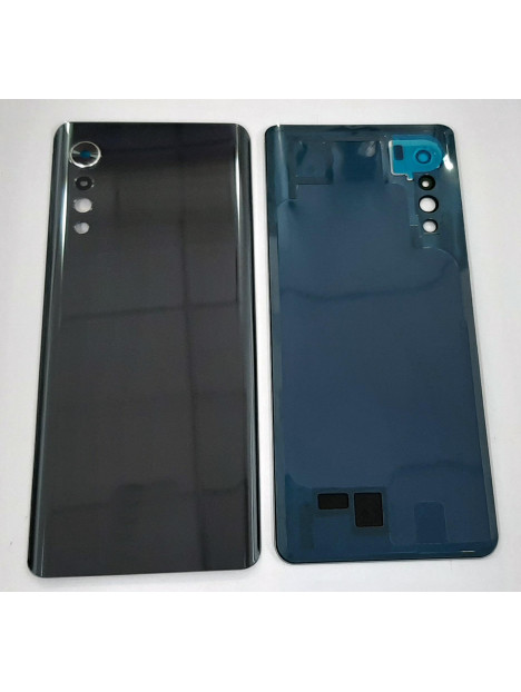 Tapa trasera o tapa bateria negra para LG Velvet 4G 5G mas cubierta camara