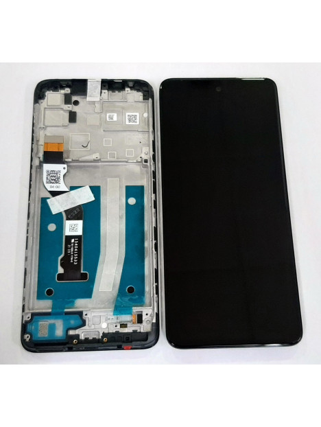 Pantalla lcd para Motorola Moto G60S mas tactil negro mas marco negro Service Pack