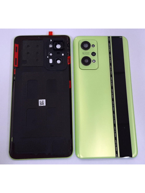 Tapa trasera o tapa bateria verde para Realme GT Neo 2 mas cubierta camara