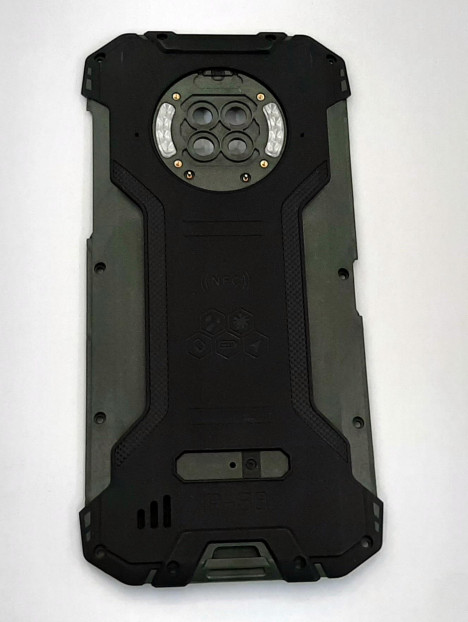 Tapa trasera o tapa bateria verde para Doogee S96 Pro